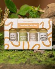 Woody Series Diffuser Oil Gift Set  (Set Of 4x 10ml)