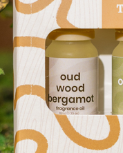 Woody Series Diffuser Oil Gift Set  (Set Of 4x 10ml)