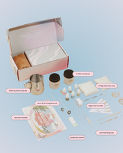 DIY Soy Candle Making Kit (Fresh & Clean Scent Set)