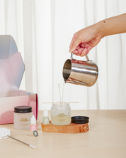 DIY Soy Candle Making Kit (Fresh & Clean Scent Set)