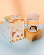 Wafty Ceramic Burner In Dijon Orange